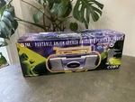 Coby CX-244 Portable Am/fm Stereo Cassette Player Recorder New Open Box Boom. Fixed Price $42.00.