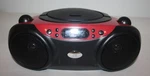 Gpx Portable Cd Radio Boombox Model BC232R Red Black Works Well. Fixed Price $14.36.