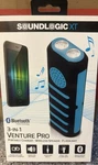 Sound Logic 3-IN-1 Venture Pro Portable Charger Wireless Speaker Flashlight New. Fixed Price $15.00.