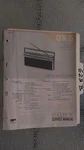 Sony CFM-15 Service Manual Original Repair Book Boombox Radio 26 Pages. Fixed Price $27.50.