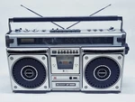 Vintage Sharp Gf 8585 Boombox Cassette Player - For Parts Only. Fixed Price $135.24.