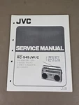 Jvc Stereo Cassette Recorder Model RC-545JW/C Service Manual D-3132. Fixed Price $54.95.