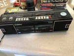 Vintage Q-big Goldstar Double Cassette Boombox Radio TSW-721 Parts/repair. Fixed Price $10.00.