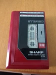 Sharp JC-25G(R) Portable Stereo Cassettes Red Radio Function Ok Tape Won. Fixed Price $19.79.
