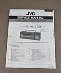 Jvc Stereo Radio Cassette Recorder PC-W310 C/j Service Manual D-2873. Fixed Price $54.95.