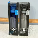 Pair Of Tal Wireless Speaker Bottle Bluetooth 28OZ Lights One Blue, Clear. Fixed Price $30.00.