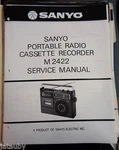 Sanyo Vintage Original Mini Cassette Tape Recorder 2422 Service Manual. Fixed Price $14.98.