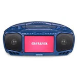 Aiwa Portable Boombox, Crystal Clear Sound With 3W 2 Speakers And Bass Navy. Fixed Price $230.03.