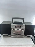 Sony CFD-ZW755 Cd/dual Cassette Am/ Fm Radio Boombox Fully Functional Tested. Fixed Price $119.00.