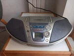 Panasonic RX-ES27 Stereo Portable Cd Cassette Radio Boombox. Fixed Price $102.55.