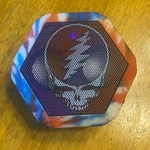 Boombotix Rex Speaker Tie-dye Excellent Grateful Dead 50TH Anniversary. Fixed Price $45.00.