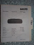Sanyo M-W707 MW707 Service Manual Original Repair Book Stereo Boombox Radio. Fixed Price $20.00.