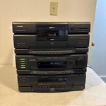 Fisher TAD-9725 Boombox Stereo Am/fm Radio Dual Cassette Player Cd Turns On!. Fixed Price $49.19.