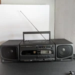 Panasonic RX-E250 Portable Stereo Component Cd Cassette Boombox. Tested.. Fixed Price $116.41.