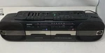 Sanyo Model Mw 717 Portable Am/fm Stereo Boombox Double Cassette Recorder. Fixed Price $40.00.
