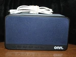 Onn 100070575 Bluetooth Speaker Music Denim With Charger AO4064058. Fixed Price $19.95.