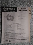 Hitachi TRK-7020 Service Manual Original Repair Book Stereo Boombox Radio. Fixed Price $28.50.