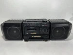 Sharp WF-T380 Am Fm Sw Radio Dual Cassette Surround Boombox X-bass Free Shipping. Fixed Price $195.95.