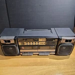 Vintage Sony Boombox Model CFS-W500 W/ Antenna Radio Works, Cassette Doesn't. Fixed Price $65.24.