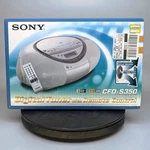 Sony CFD-S350 Cd Radio Cassette Recorder Boombox With Remote New / Open. Fixed Price $194.95.