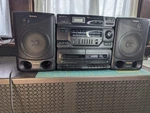 Boombox Vintage Sony CFD-560 Cd Player-dual Cassette-radio Great Cosmetic Shape. Fixed Price $66.47.
