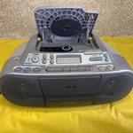Sony CFD-801 Cd Radio Cassette Player Everything Works.. Fixed Price $37.77.