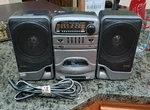 Memorex 3-PIECE Portable Home Stereo Cassette Am-fm Radio 7991MTTGB. Fixed Price $24.99.