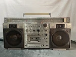 Vintage Sanyo M-X920K Boombox Ghettoblaster Stereo Radio Cassette *junk* *read*. Fixed Price $300.00.