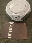 Auna Boombox Us 1029813/14/15 With Cd Player A:m -f:m Radio F-lights*ac/dc. Fixed Price $77.77.