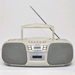 Sony CFD-101 White Boombox Cd Radio Tape Player/recorder Tested Working. Fixed Price $40.00.