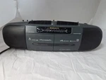 Magnavox AW7240/17 High-speed Dubbing Am/fm Radio Dual Cassette Boombox Works. Fixed Price $45.00.