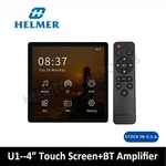 4" Touch Screen Wall Mount Amplifier Home Stereo Audio Speaker System. Fixed Price $229.99.