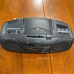 Sony CFD-17 Cd Radio Cassette Recorder 1995 Player Eats Tapes. Fixed Price $19.95.