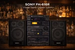 Sony FH-616R Rare Vintage Stereo Cassette System. Fixed Price $3999.00.