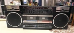 Vintage Fisher Boombox Am-fm Dual Cassette Stereo 1980S Model PH-402 Please Read. Fixed Price $70.00.