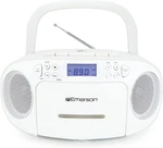 Emerson Cd/cassette Boombox With Am/fm, Aux, Dual Speakers, Ac/dc Power. Fixed Price $63.92.