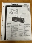 Quasar GX3655YE Cassette Recorder Boombox Service Manual Vintage Oem Diagrams. Fixed Price $29.99.
