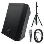 Warzone WAP8T 500W Pa Speaker Bundle + 1 Adjustable Stand & Microphone. Fixed Price $359.99.
