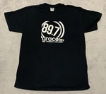 Gildan 89.7 Fm Radio Grace Gospel T-shirt Men's Large Black Colorado. Fixed Price $10.49.
