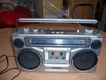 Sanyo 9902-2 Radio Cassette Recorder Boombox Vintage Working Made Japan. Fixed Price $149.99.
