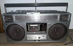 Jvc RC-M50JW Stereo Radio Cassette Recorder Am/fm Gray Mic Headphone. Fixed Price $299.99.