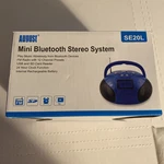 August SE20 - Portable Alarm Clock Radio With Bluetooth Speaker New. Fixed Price $25.50.