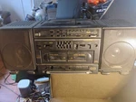 Lasonic CDP-997 Boombox Cd/double Cassette Portable Tape Player. Fixed Price $250.00.