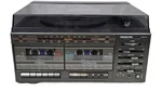 Sound Design 6821M Stereo Dual Cassette Record Player Vintage Turntable Tested. Fixed Price $75.99.