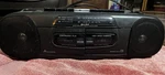 Lenoxx Sound CT-745 Am/fm Dual Cassette Player Recorder Black High Speed Dubbing. Fixed Price $16.99.