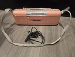 Sharp QT-50 Cassette Player Radio Pastel Pink Vintage 1980S Stranger Things Vtg. Fixed Price $399.99.