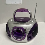 Memorex Boombox Cd Player Radio Cassette Recorder MP3122-02 Translucent Purple. Fixed Price $89.99.