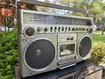 Video Demo Panasonic RX-5500 Tested Working Boom Box Am Fm Cassette Stereo. Fixed Price $350.00.