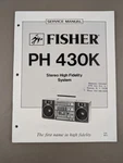 Fisher Ph 430K Stereo High Fidelity System D-2177. Fixed Price $54.95.
