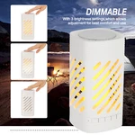 Led Smart Touch Night Lights White Bluetooth Speaker Camping Lamp Rechargeable. Fixed Price $8.99.